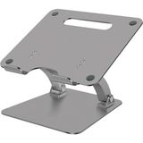 Forzacase 11-17’’ Macbook Notebook Laptop Standı Katlanabilir Masaüstü Açı Ayarlı Alüminyum - FC810 - Gri