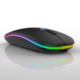 Forzacase 1600 DPI Şarj Edilebilir 2.4 GHz RGB Bluetooth Kablosuz Mouse - FC750 (Siyah)