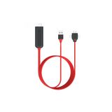 Forzacase 3in1 Görüntü Aktarıcı Kablo Lightning Type-C Micro USB to HDMI Dönüştürücü - FC450