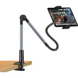 Forzacase 4.7’’-12.9’’ Esnek Masaüstü Tablet & Telefon Tutucu | 360° Döner, Ayarlanabilir Stand FC1203 - Siyah - Gri