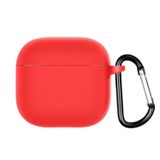 Forzacase Airpods 4 ile uyumlu Anahtar Askılıklı Bluetooth Kulaklık Kılıfı - FC793 (Kırmızı)