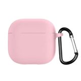 Forzacase Airpods 4 ile uyumlu Anahtar Askılıklı Bluetooth Kulaklık Kılıfı - FC793 (Pembe)