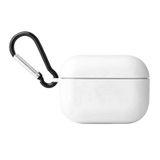 Forzacase Airpods Pro 3 İle Uyumlu Anahtar Askılıklı Bluetooth Kulaklık Kılıfı - Fc1125 Beyaz