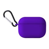 Forzacase Airpods Pro 3 ile uyumlu Anahtar Askılıklı Bluetooth Kulaklık Kılıfı - FC1125 (Mor)