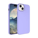 Forzacase Apple iPhone 15 Plus Max uyumlu Liquid Serisi İçi Kadife Lansman Silikon Kılıf (Lila)