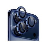 Forzacase Apple Uyumlu iPhone 17 Pro Max İle Kamera Camı Lens Koruyucu Halka Seti - Fc381 Lacivert