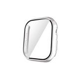 Forzacase Apple Watch 10 42mm ile uyumlu Önü Kapalı Ekran Korumalı Sert Rubber Kılıf - FC015 (Gümüş)