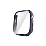 Forzacase Apple Watch 10 42mm ile uyumlu Önü Kapalı Ekran Korumalı Sert Rubber Kılıf - FC015 (Lacivert)