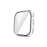 Forzacase Apple Watch 10 42mm ile uyumlu Önü Kapalı Ekran Korumalı Sert Rubber Kılıf - FC015 (Şeffaf)