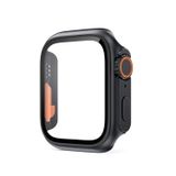 Forzacase Apple Watch 10 42mm uyumlu Full Ekran Kasa Koruyucu ve Watch Ultra Çevirici Kılıf Siyah - FC398
