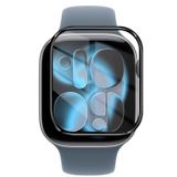 Forzacase Apple Watch 11 42mm ile uyumlu Çerçeveli Tam Kaplayan 3D Pet Ekran Koruyucu Film - FC016