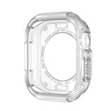 Forzacase Apple Watch 11 42mm ile uyumlu Önü Açık Armor Silikon TPU Kasa Koruyucu Kılıf - FC794 (Şeffaf)
