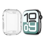 Forzacase Apple Watch 8 45mm İle Uyumlu Önü Kapalı Ekran Korumalı Şeffaf Silikon Kılıf - Fc010