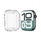 Forzacase Apple Watch 9 41mm İle Uyumlu Önü Kapalı Ekran Korumalı Şeffaf Silikon Kılıf - Fc010