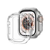 Forzacase Apple Watch SE (1/2/3) 44mm ile uyumlu Önü Açık Sert Plastik Rubber Kılıf - FC380