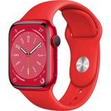 Forzacase Apple Watch Se 3 40MM ile Uyumlu Silikon Kordon Kayış - FC004 - Kırmızı