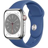 Forzacase Apple Watch Se 3 40MM ile Uyumlu Silikon Kordon Kayış - FC004 - Lacivert
