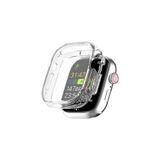 Forzacase Apple Watch Ultra 1 / 2 49mm uyumlu Önü Kapalı Ekran Korumalı Şeffaf Silikon Kılıf - FC010