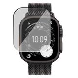 Forzacase Apple Watch Ultra 3 49mm için Çerçeveli Tam Kaplayan 3D Pet Ekran Koruyucu Film - FC016