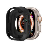 Forzacase Apple Watch Ultra/Ultra 2 49mm ile uyumlu Önü Açık Armor Silikon TPU Kasa Koruyucu Kılıf - FC1176