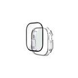 Forzacase Apple Watch Ultra/Ultra 2 49mm Önü Açık Sert Plastik Kılıf + Ekran Koruma Filmi - FC624