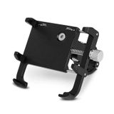 Forzacase Bisiklet Motosiklet Scooter için Gidon Montajlı Metal Telefon Tutucu - P3 FC981