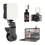 Forzacase Cep Telefonu, Kameralar ve PC için Şarj Edilebilir Ürün Çekim Video Işığı Softbox - FC1023