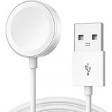 Forzacase Gs Ultra / Gs8 Ultra ile Uyumlu USB Manyetik Şarj Kablosu 1 Metre - FC017 - Beyaz