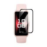Forzacase Huawei Band 10 ile uyumlu Çerçeveli Tam Kaplayan 3D Pet Ekran Koruyucu Film - FC016