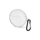 Forzacase Huawei Freebuds 7i ile uyumlu Şeffaf Anahtar Askılıklı Bluetooth Kulaklık Kılıfı - FC927
