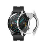 Forzacase Huawei Watch Gt 2 46mm İle Uyumlu Önü Kapalı Ekran Korumalı Silikon Kılıf - Fc010 Gümüş
