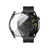Forzacase Huawei Watch Gt 3 46mm İle Uyumlu Önü Kapalı Ekran Korumalı Silikon Kılıf - Fc010 Siyah