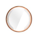 Forzacase Huawei Watch Gt 4 41mm İle Uyumlu Önü Kapalı Ekran Korumalı Silikon Kılıf - Fc010 Rose Gold