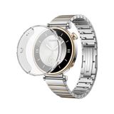 Forzacase Huawei Watch GT 4 41mm ile uyumlu Önü Kapalı Ekran Korumalı Silikon Kılıf - FC010