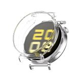 Forzacase Huawei Watch GT5 41mm ile uyumlu Önü Kapalı Ekran Korumalı Silikon Kılıf - FC010 (Şeffaf)