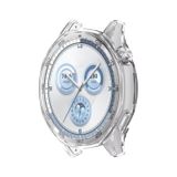 Forzacase Huawei Watch GT5 46mm ile uyumlu Önü Kapalı Ekran Korumalı Silikon Kılıf - FC010 (Şeffaf)