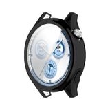 Forzacase Huawei Watch GT5 46mm ile uyumlu Önü Kapalı Ekran Korumalı Silikon Kılıf - FC010 (Siyah)