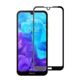 Forzacase Huawei Y5 2019 ile uyumlu Çerçeveli Tam Kaplayan Temperli Ekran Koruyucu - FC003