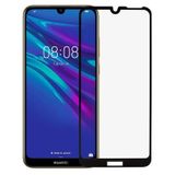 Forzacase Huawei Y6 2019 / Honor 8A uyumlu Çerçeveli Tam Kaplayan Temperli Ekran Koruyucu - FC003