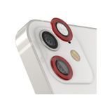 Forzacase iPhone 11 ile uyumlu Kamera Camı Lens Koruyucu Halka Seti - FC381 (Kırmızı)