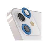 Forzacase iPhone 11 ile uyumlu Kamera Camı Lens Koruyucu Halka Seti - FC381 (Mavi)
