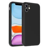 Forzacase iPhone 11 ile uyumlu Kamera Korumalı Kartlık Hazneli Silikon Kılıf - FC1040 (Siyah)