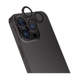 Forzacase iPhone 11 Pro ile uyumlu Kamera Camı Lens Koruyucu Halka Seti - FC381 (Siyah)