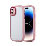 Forzacase iPhone 11 uyumlu Colorful Serisi Kamera Korumalı Yarı Esnek Plastik Tpu Kılıf (Pembe)