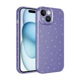 Forzacase iPhone 11 uyumlu Glare Serisi Kamera Korumalı Simli Silikon Kılıf (Mor)
