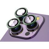Forzacase iPhone 12 Pro ile uyumlu Kamera Camı Lens Koruyucu Halka Seti - FC381 (Yeşil)