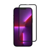 Forzacase iPhone 13 Pro Max ile uyumlu Çerçeveli Tam Kaplayan Temperli Ekran Koruyucu - FC003