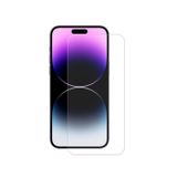 Forzacase iPhone 14 Pro Max ile uyumlu Temperli Kırılmaz Cam Ekran Koruyucu - FC002