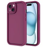 Forzacase iPhone 14 uyumlu Flex Serisi Kamera Korumalı Darbeye Dayanıklı Silikon Kılıf (Mürdüm)