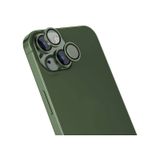 Forzacase İphone 15 İle Uyumlu Parmak İzi Bırakmayan Anti-reflective Kamera Lens Koruyucu - Fc438 Yeşil